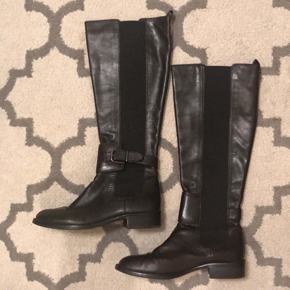 Via Spiga Brown Leather Boot